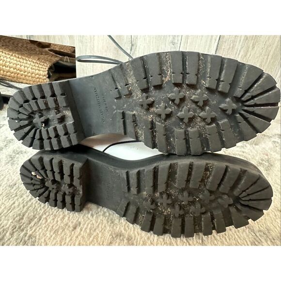 Stuart Weitzman Lexy Combat Boots Sz 5.5 - Picture 13 of 14